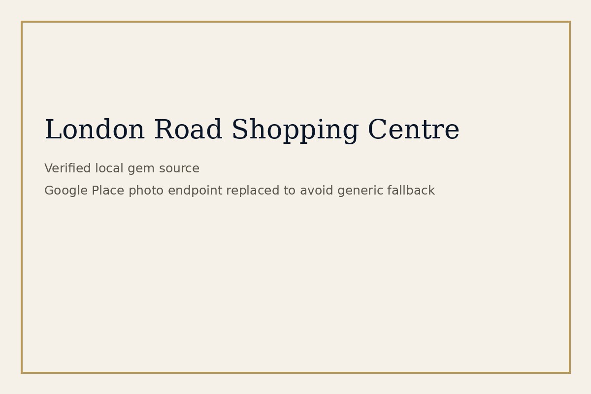 London Road Shopping Centre